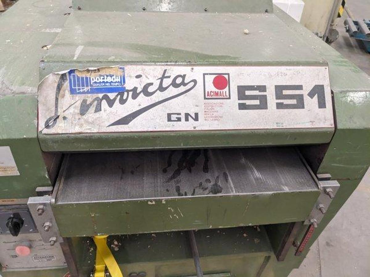 Used Pialla a spessore  - Thickness machine Invicta S51