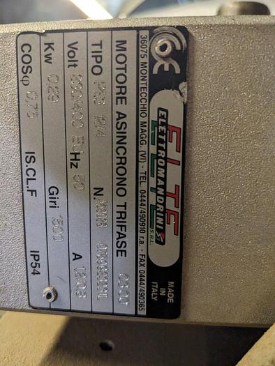 Usato Ricambi per Scm Group Spare part