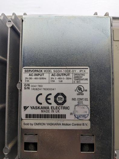 Usato YASKAWA Servopack Yaskawa SGDH-10DE-OY