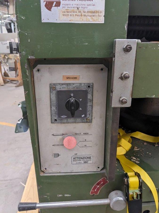 Used Pialla a spessore  - Thickness machine Invicta S51