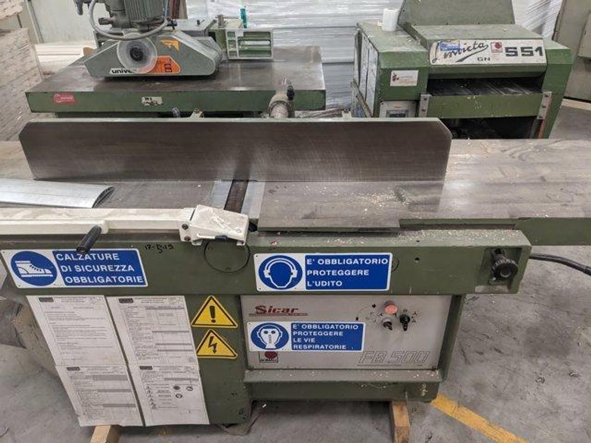 Used Pialla a filo Sicar - Surface SICAR PB500