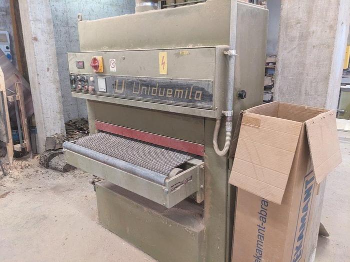 Usato Calibratrice Uniduemila in condizioni di lavoro  - Sanding machine in working condition
