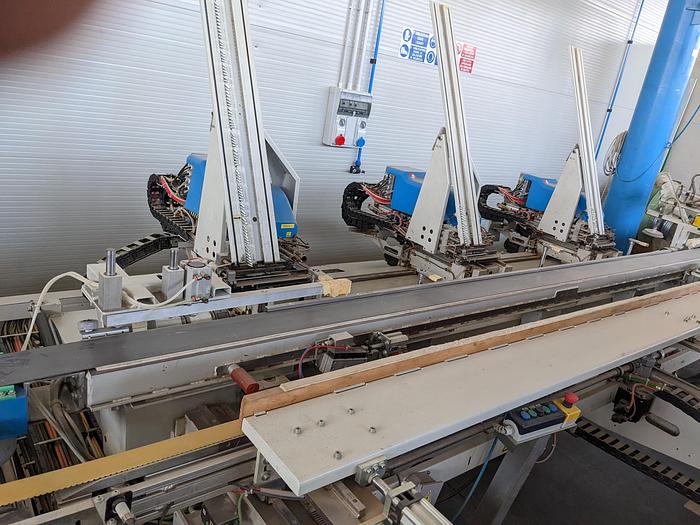 Usato 2008 Anubatrice Masterwood - Hinges machine Masterwood Multitek S