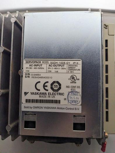 Usato YASKAWA Servopack Yaskawa SGDH-10DE-OY