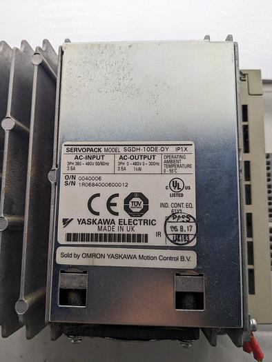 Usato YASKAWA Servopack Yaskawa SGDH-10DE-OY