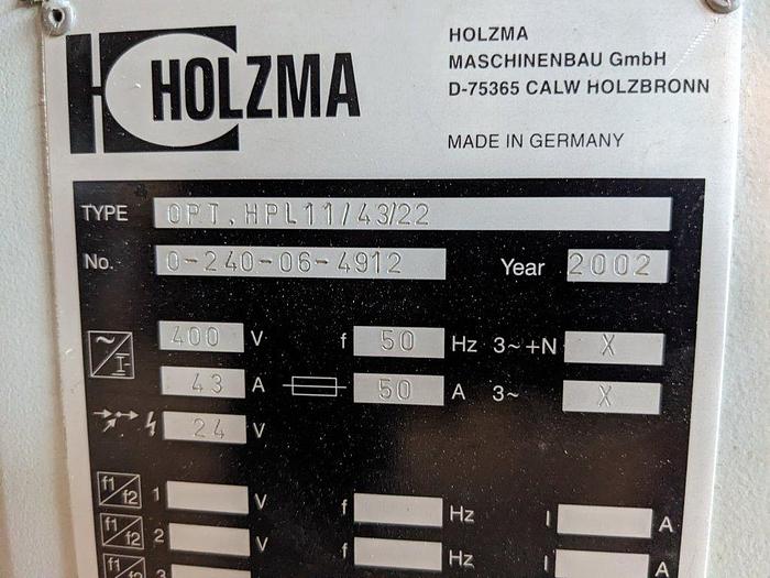 Usato 2002 Holzma HPL 11/43/22