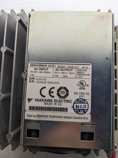 Usato YASKAWA Servopack Yaskawa SGDH-15DE-OY