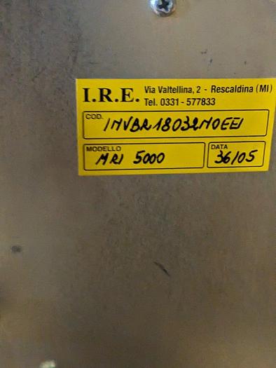 Usato I.R.E. MRI-IP23 - Resistori protetti di grande potenza MRI 5000