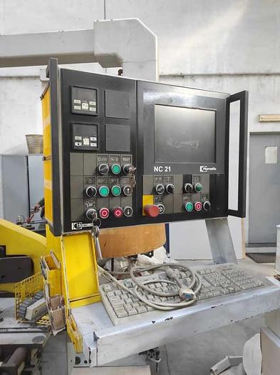 Usato 1997 Bordatrice Homag + Ligmatech - Edge banding machine Homag + Ligmatech  Homag KL77/A3/S2 + Ligmatech ZHR 15/10/LI