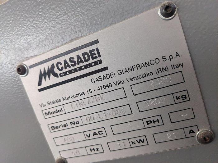 Usato 2000 Sezionatrice  in condizioni di lavoro - beam saw in working condition Linea MX