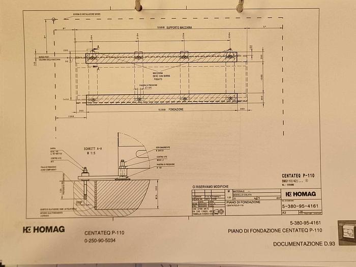 Usato 2019 Homag  Centateq P-110 V BMG 110/42/K