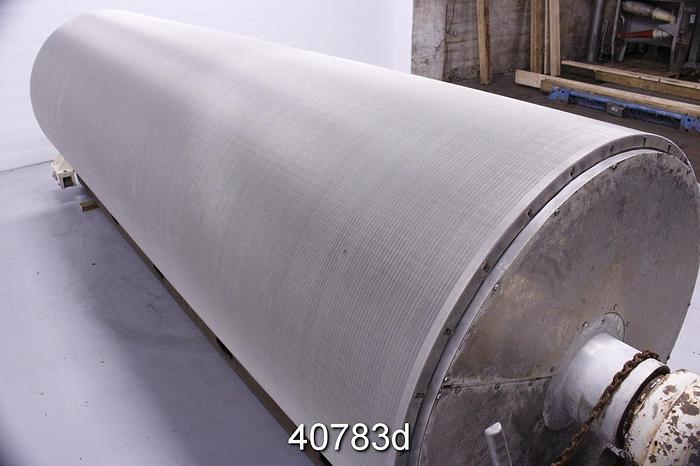 Used Hooper Thickener Size 48"x150" Spare Cylinder #40783