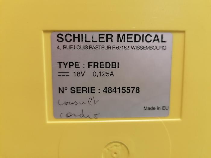 Used Schiller Fred Defibrillator