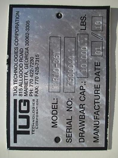 Used 2010 TUG MR10, baggage tow tractor