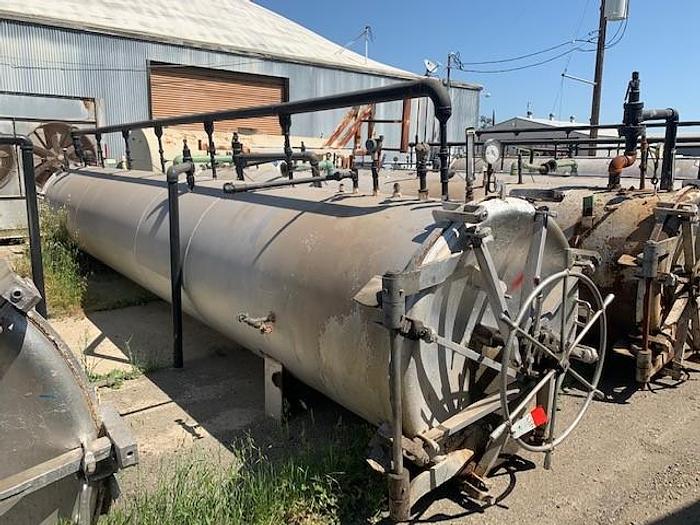 Used Reid Double Door Horizontal Retort 54" Dia. x 28' Long