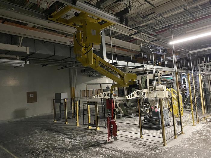 Used DALMEC ROLL MANIPULATORS CEILING MOUNTED SYSTEM (TWO AVAILABLE)