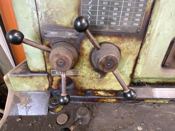Used 1961 TOS SN40 x 2000 Manual Center Lathe