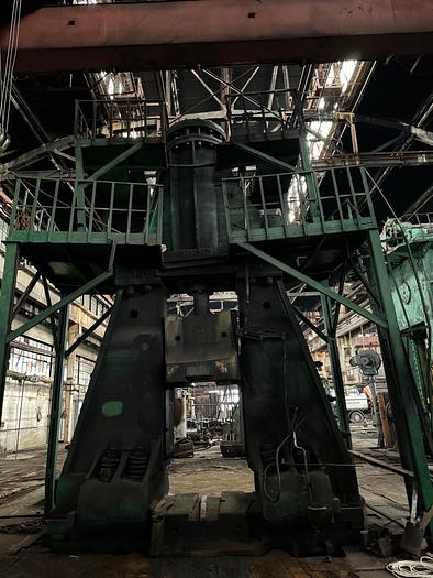 Used 1985 Kramatorsk M2152 16T Air steam die forging hammer