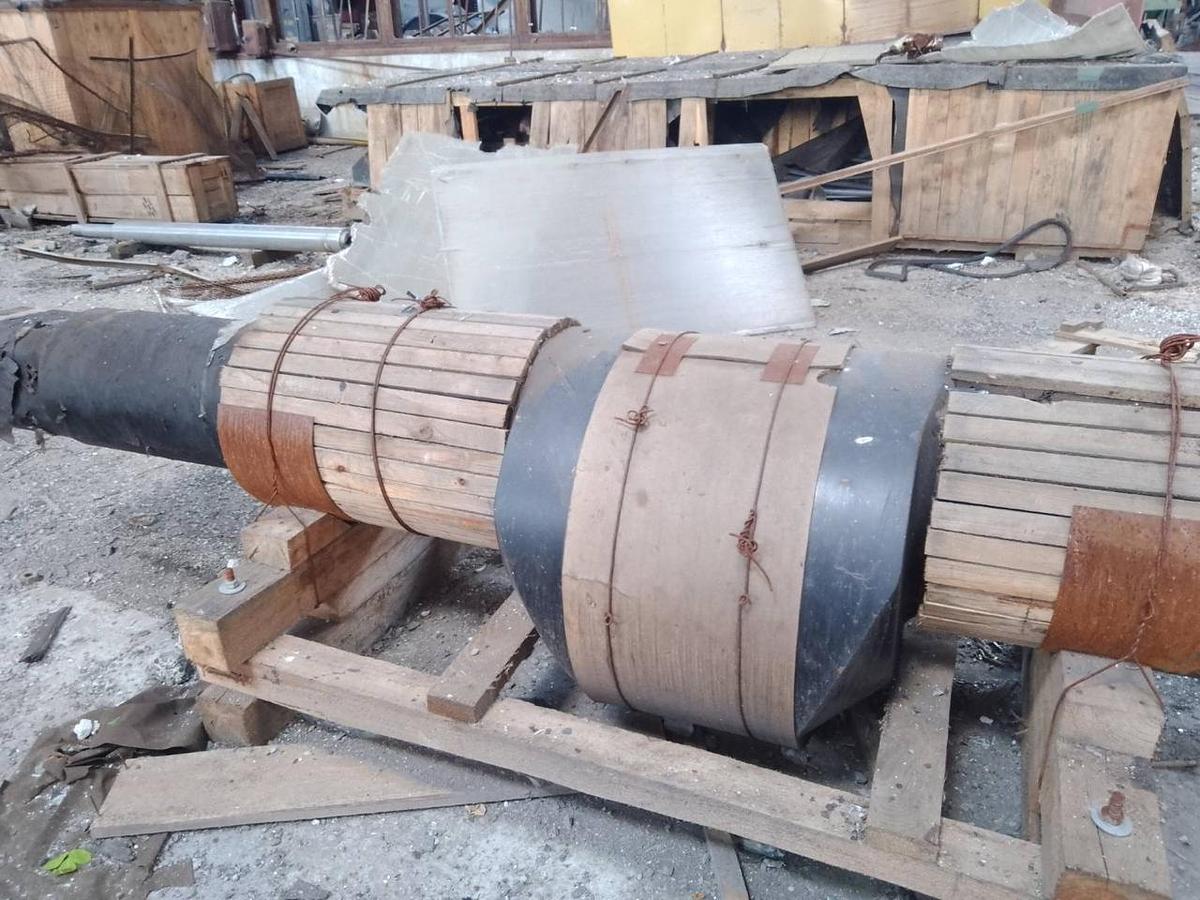 Eccentric shaft for hot stamping press 1600T NKMZ K04.038.842