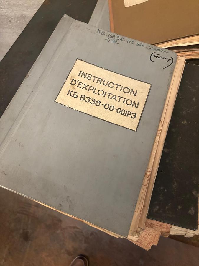 Used 1984 Barnaul KB8336, 400T Knuckle joint press