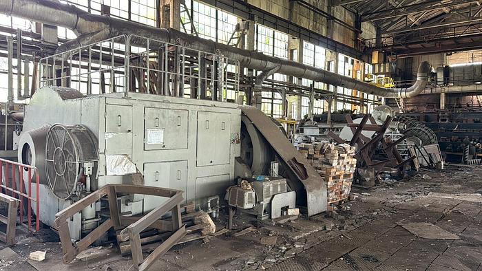 Used 1985 TYAZHPRESSMASH V1141, 1250ton Horizontal Forging Machine