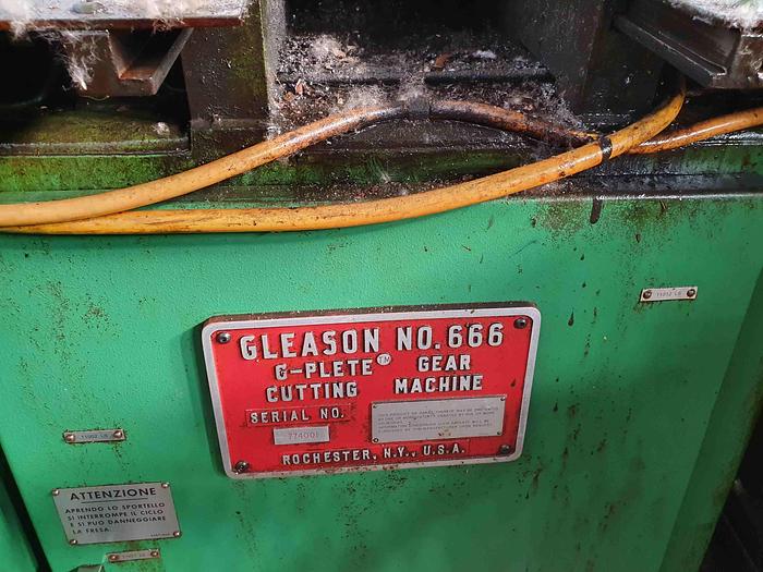 Used 1983 GLEASON 666 Spiral bevel gear generator