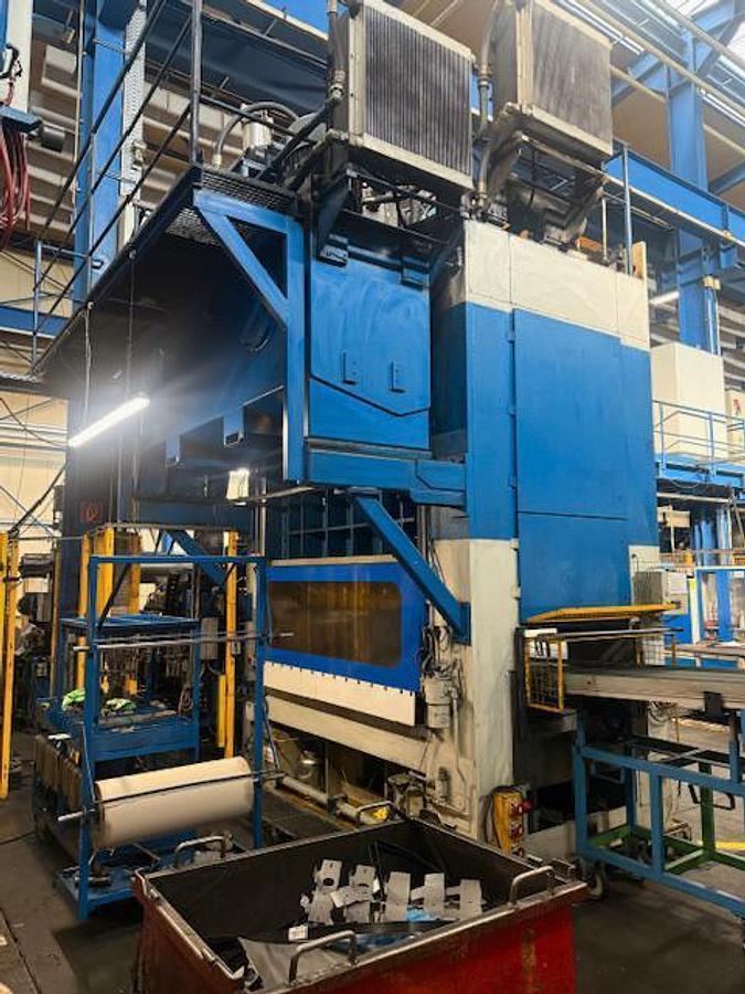 Used LEINHAAS ERFURT USTA 450/2000x1250 High-precision stamping press
