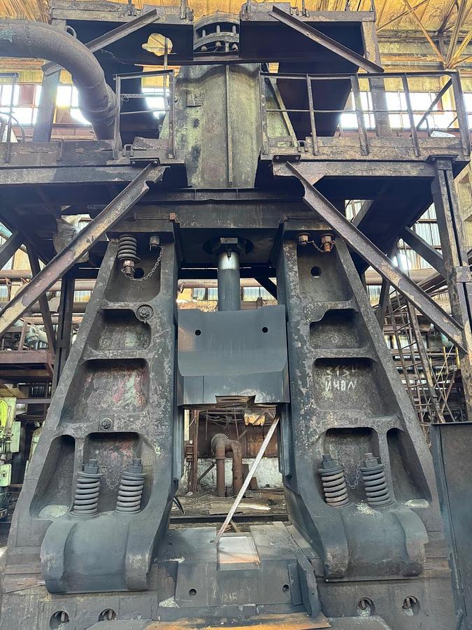 Used 1984 Kramatorsk M2152 16T Air steam die forging hammer