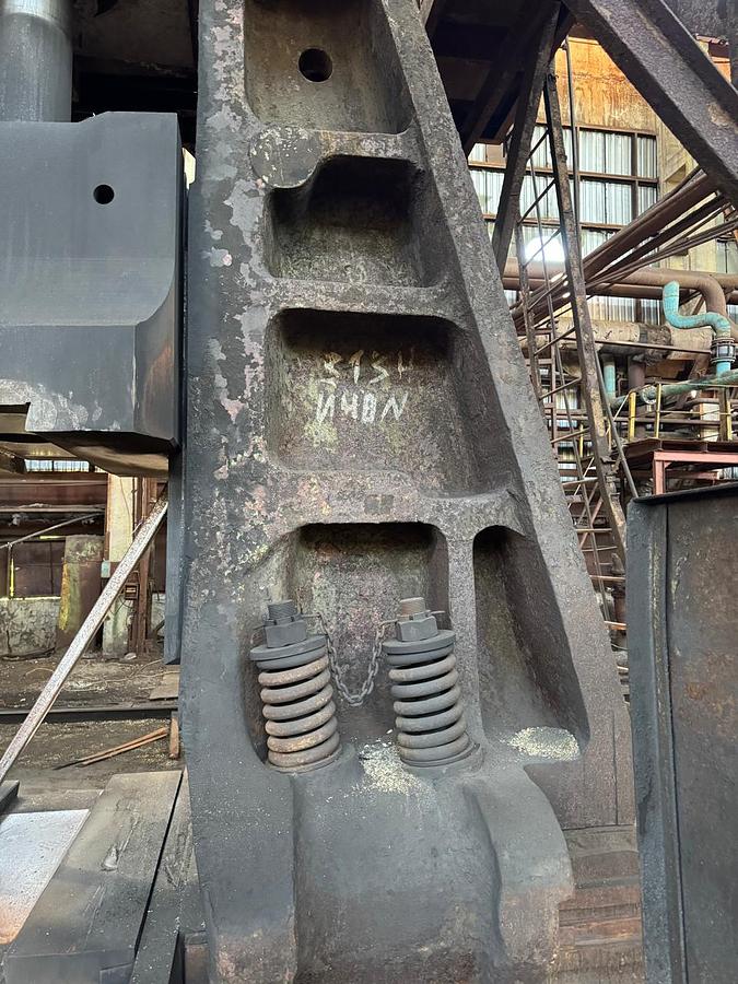 Used 1984 Kramatorsk M2152 16T Air steam die forging hammer