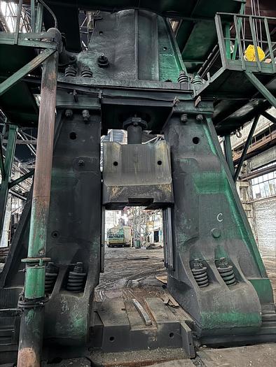 Used 1985 Kramatorsk M2152 16T Air steam die forging hammer