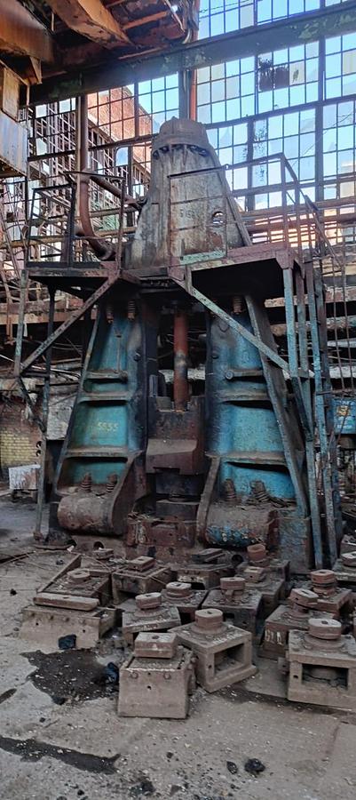 Used Double frame forging hammer CHAMBERSBURG 12000