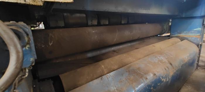 Used 1990 SKET UBR 40x3150 Heavy Duty Plate Leveler 7-Roll