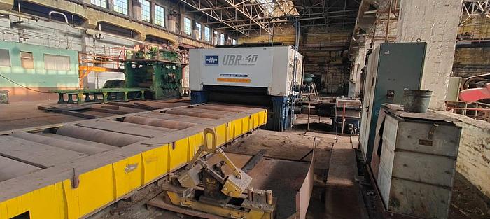 Used 1990 SKET UBR 40x3150 Heavy Duty Plate Leveler 7-Roll