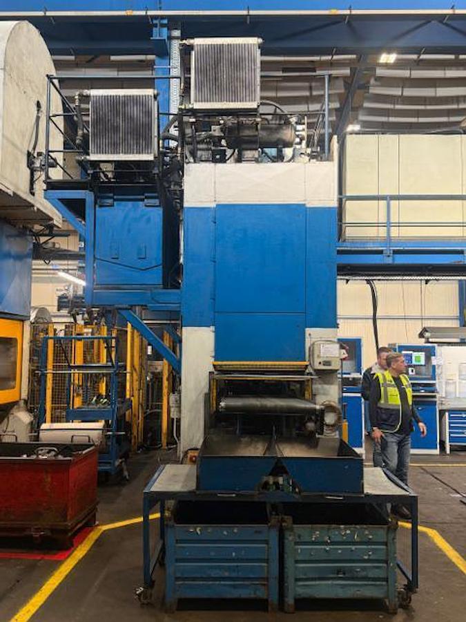 Used LEINHAAS ERFURT USTA 450/2000x1250 High-precision stamping press