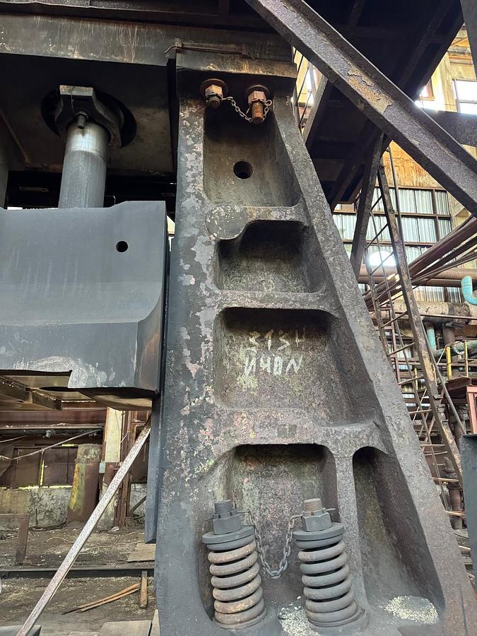 Used 1985 Kramatorsk M2152 16T Air steam die forging hammer