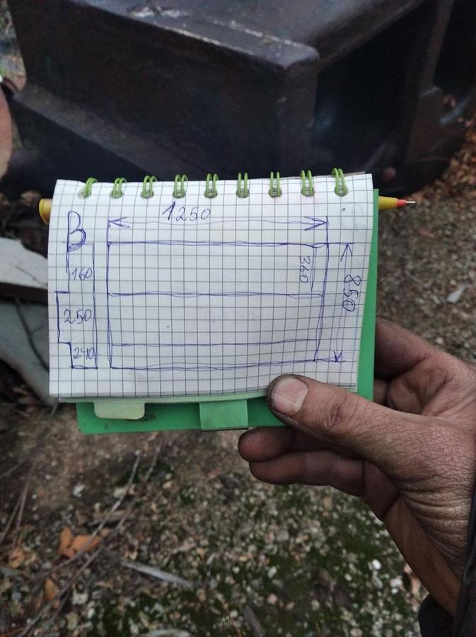 New stale Kramatorsk left and right columns for hammer 16t model M2152