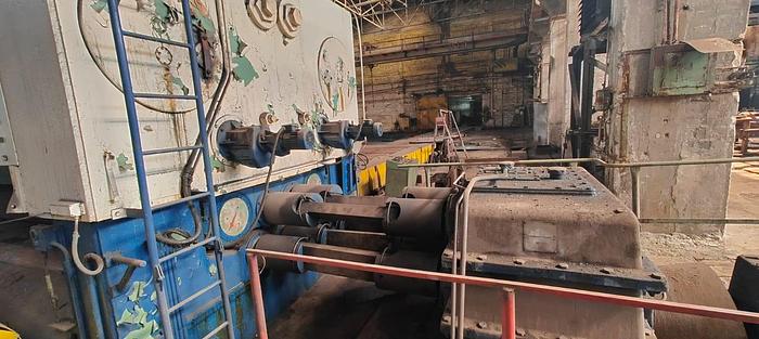 Used 1990 SKET UBR 40x3150 Heavy Duty Plate Leveler 7-Roll