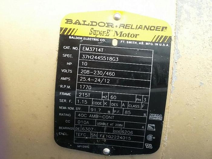 Used Mill, Hammer, 9" x 5", Meadows Mills, 10 HP, #C740206