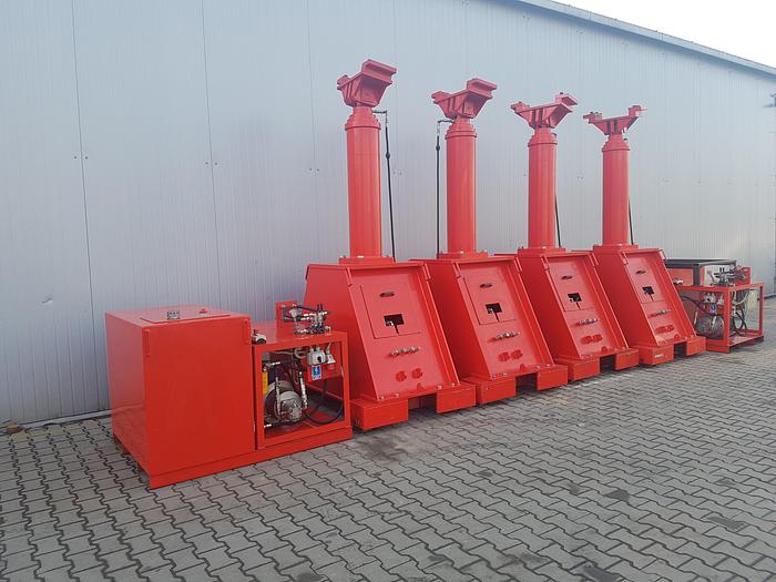 Used 400 ton Lift Systems Hydraulic Gantry Crane