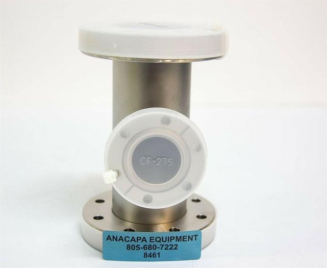 Used Conflat Adaptive 3TR-250-150 CF 2.75" OD-to-4.5" OD CF Reducer Tee New (8461)K