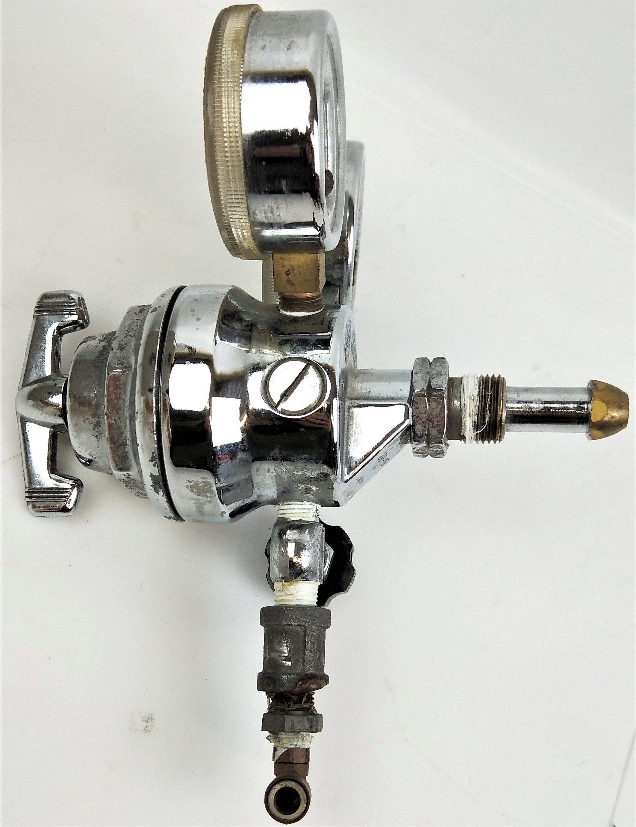 Used Union Carbide Purox CGA-510 Regulator with Gauges