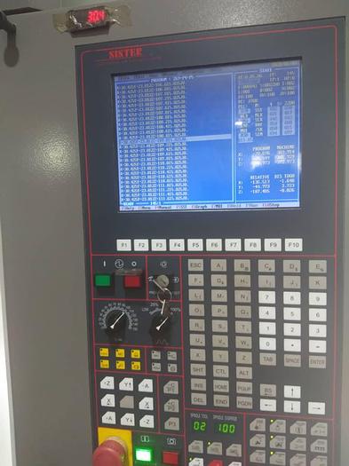 Used 2016 SISTER SV-10H CNC MILLING MACHINE