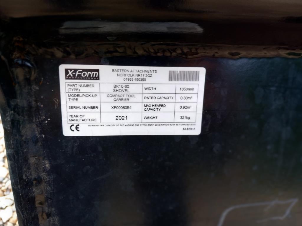 Used Eastern Attachments X-Form Bucket