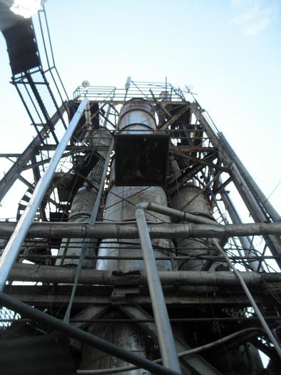 Used Column, 48" x 40', S/st, 20 Plates, Stripping Column #C739926