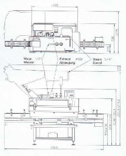 Gläserverschließmaschine, NEU!