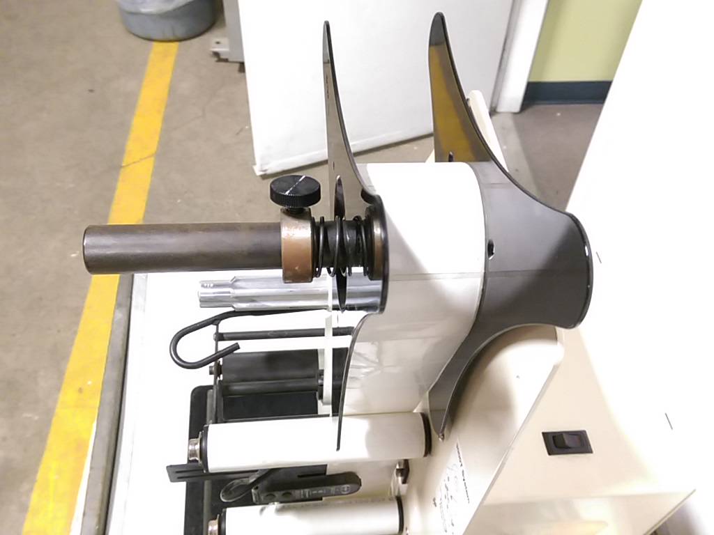 Used Take-a-Label Wipe On Labeler