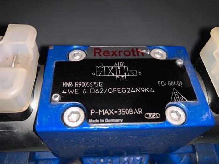 REXROTH 4WEH 10 HD46/OF6EG24N9EK4 SPOOL VALVE W/ R
