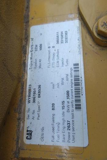 Used 2011 Caterpillar C175-16