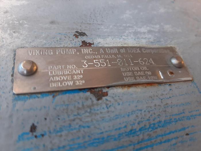 Used Pump, Gear, 7.5 HP, 2", Viking, Model LQ225 #S744938