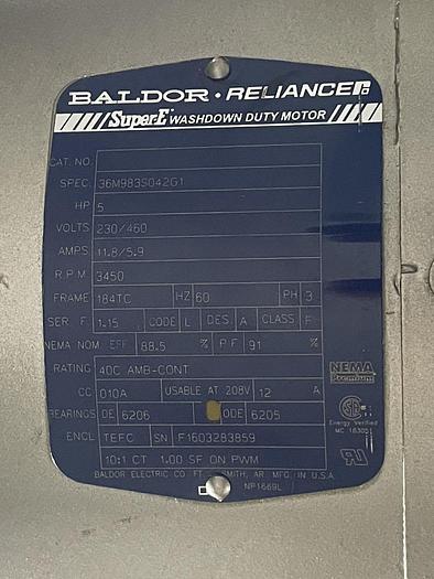 Used 20 LITER LEE TRI-MIX TURBO SHEAR KETTLE - S/S - VACUUM - JACKETED